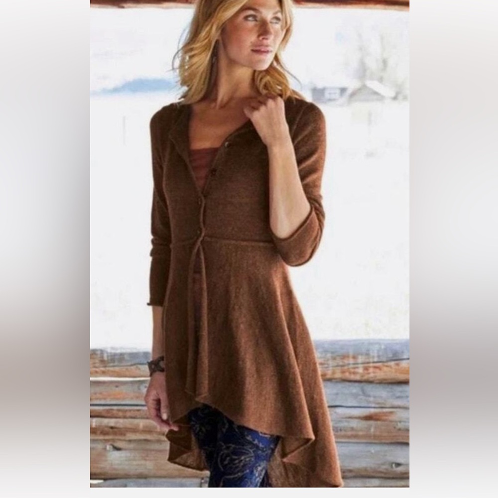 Peruvian Connection’s Raphael Cardigan XXL Baby Alpaca wool